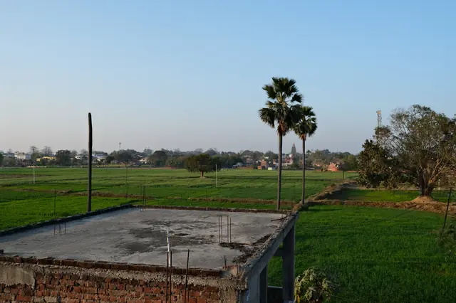 La terrasse sur les rizières