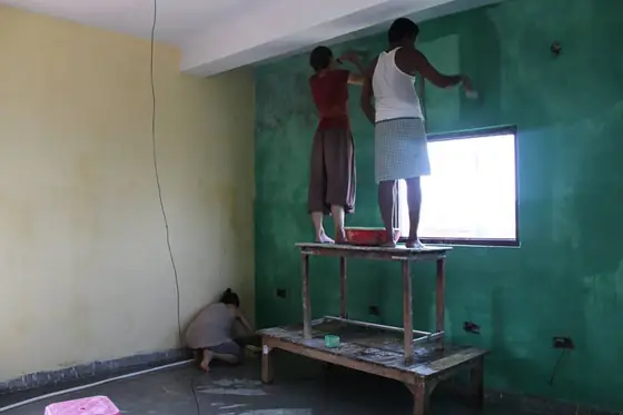 Volontaires à la Deedi's School