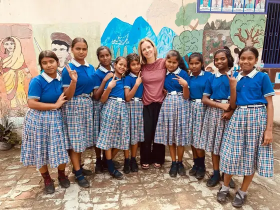 Volontaires à la Deedi's School